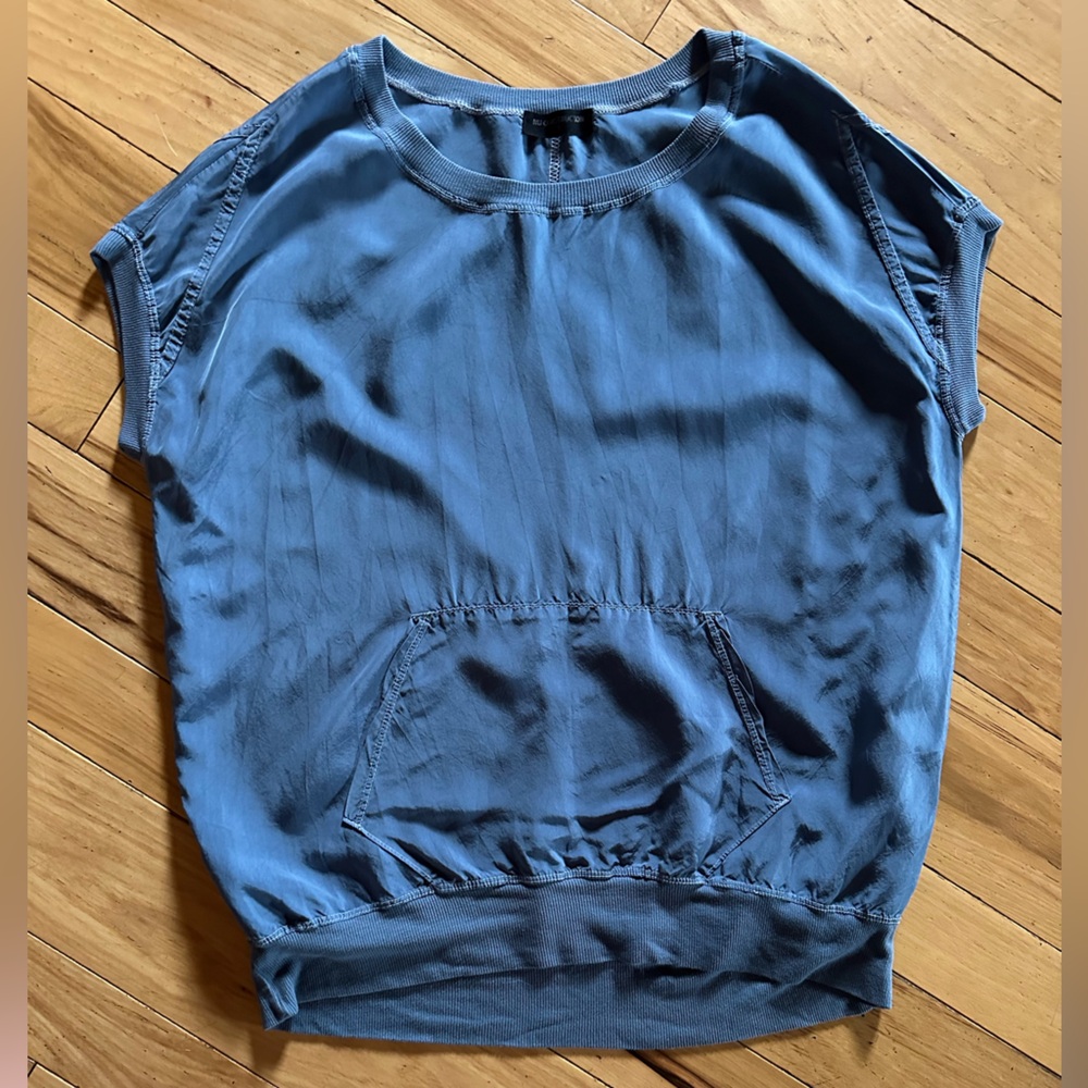NU Construction Blue Women's Top